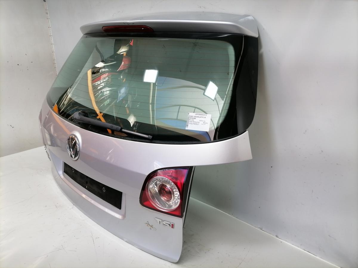 VW Golf Plus 2 original Heckklappe mit Heckscheibe LA7W Reflexsilber Bj.2009